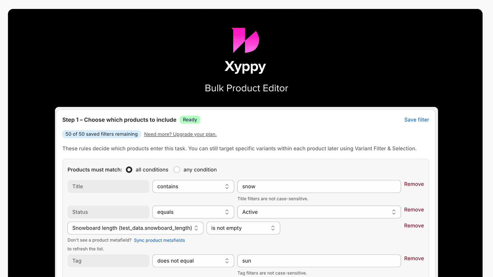 xyppy bulk product editor featured image