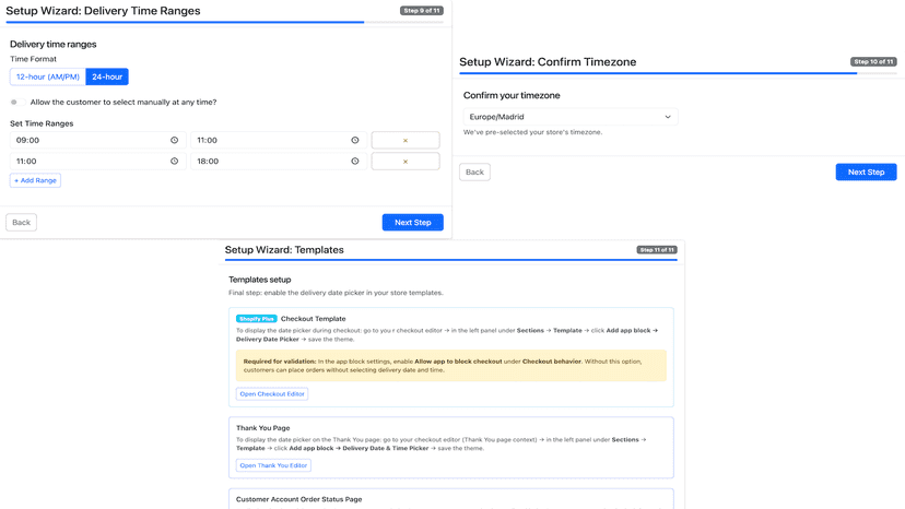 Final Onboarding Steps