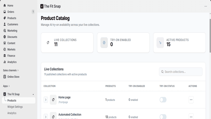 products module