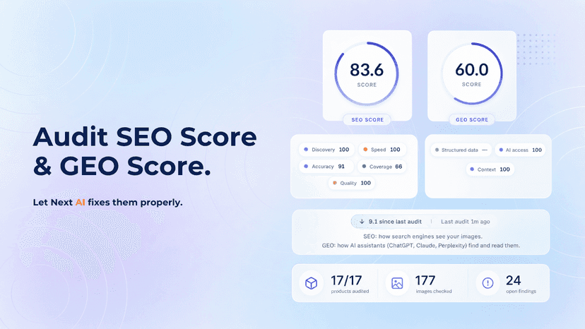 Audit SEO Score and GEO Score