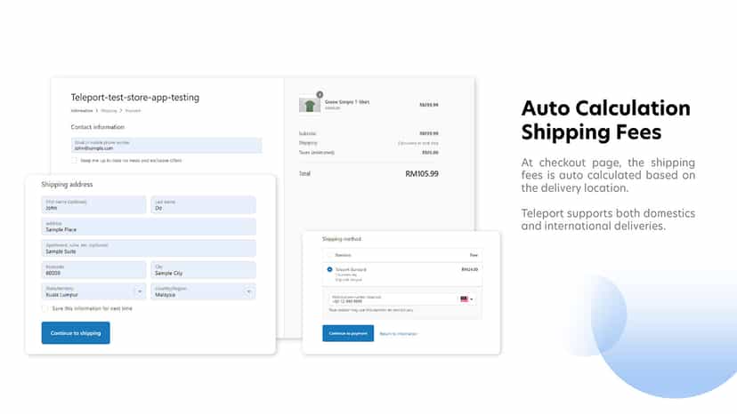 Automated Shipping Rate Calculation