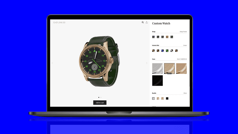 Custom Watch Builder