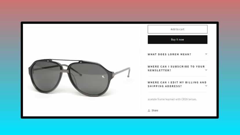 Product Page