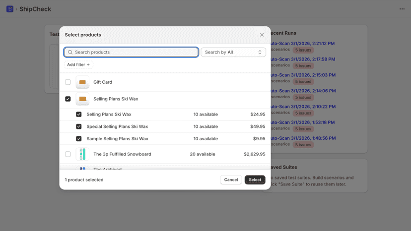 Product Picker