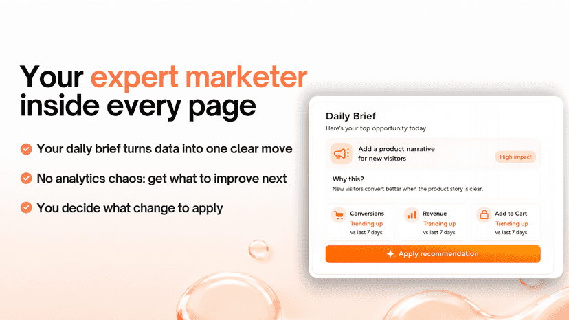 Custodian slides 3, your expert marketer inside every page