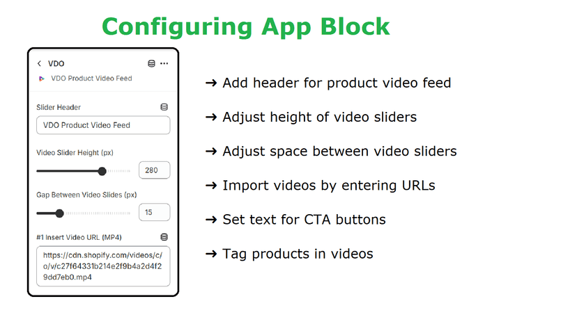 Configuration of App Block