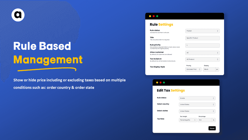 Shopify show price with and without tax
