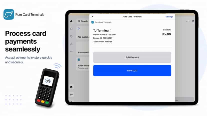 pure card terminals payment