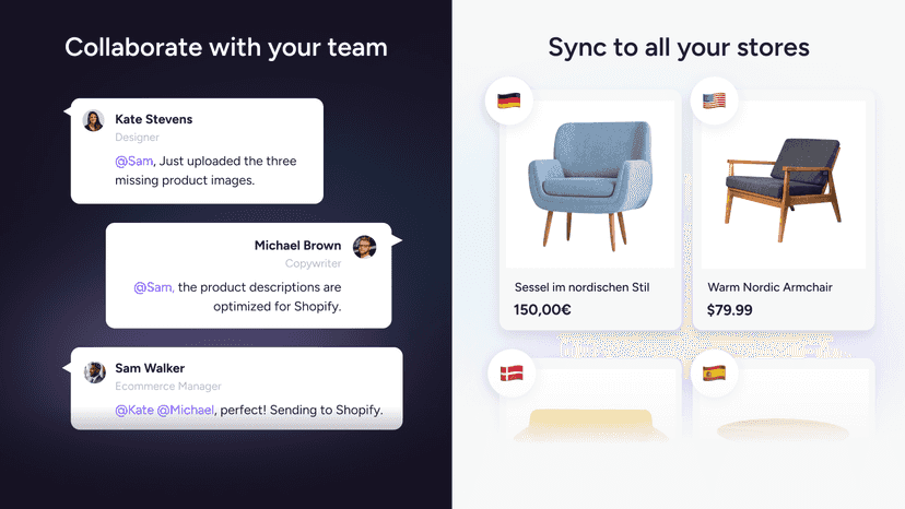 autosync content across all stores and markets