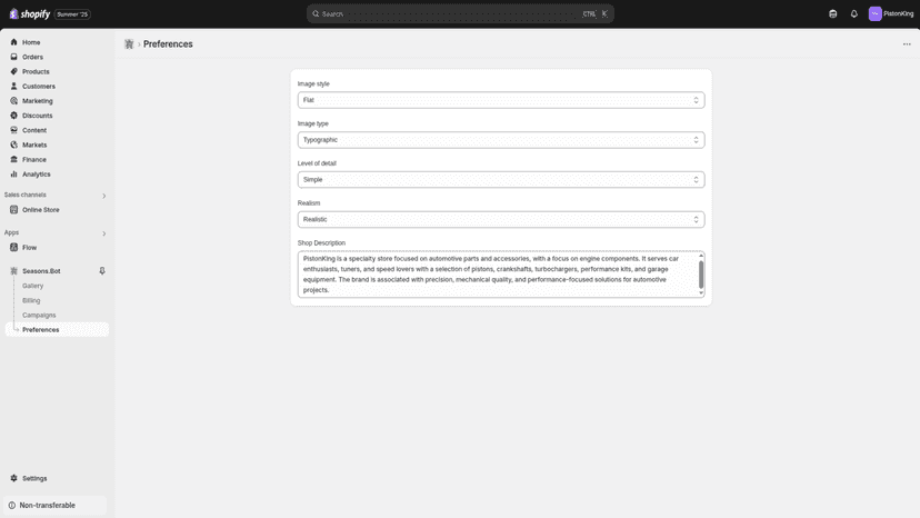 Enter your store preferences to get the best results.