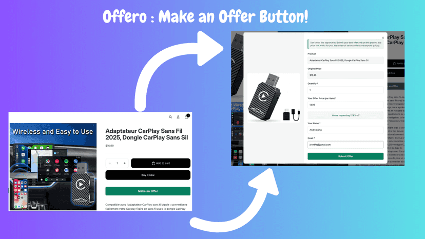 Offero : Make an Offer