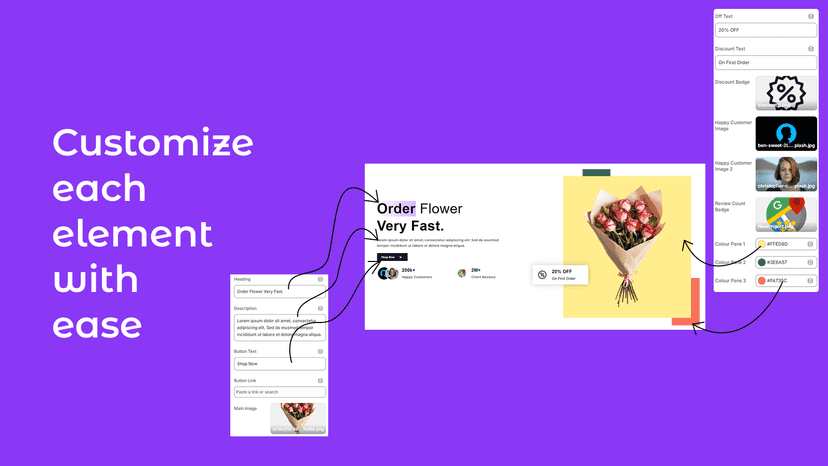 Second screenshot of optimized banner app