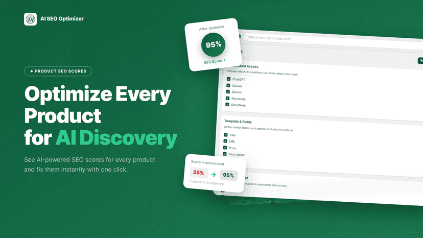 Optimize every products for AI discovery