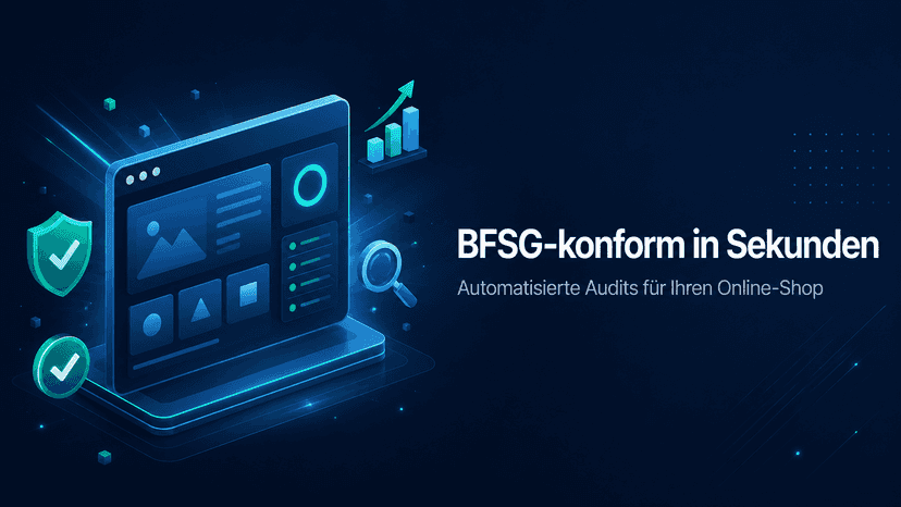Audit-Dashboard mit Konformitätsstatistiken und Prüfsymbolen