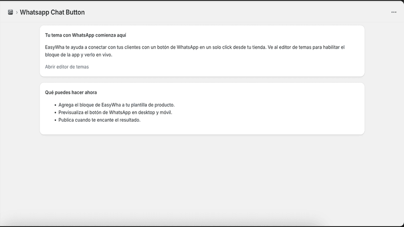 Página de inicion