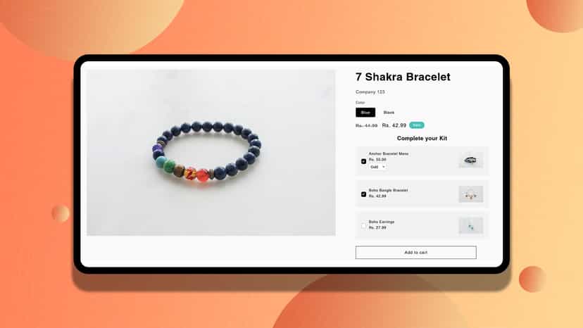 Compleete your kit frontend