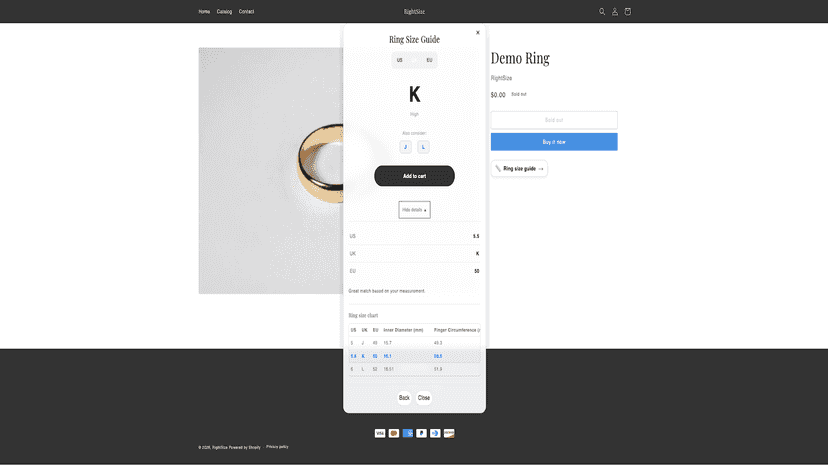 See details option, giving more information about the suggestion
