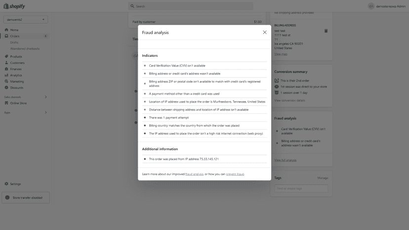 Pinwheel Fraud Notes: Summarize the fraud analysis.