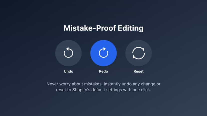 Easily edit robots.txt with undo, redo, reset