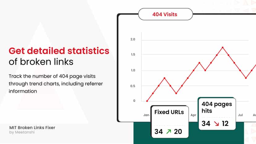 Get detailed statistics of broken links