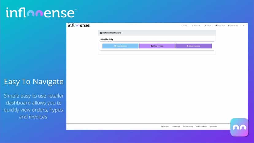 Retailer Dashboard