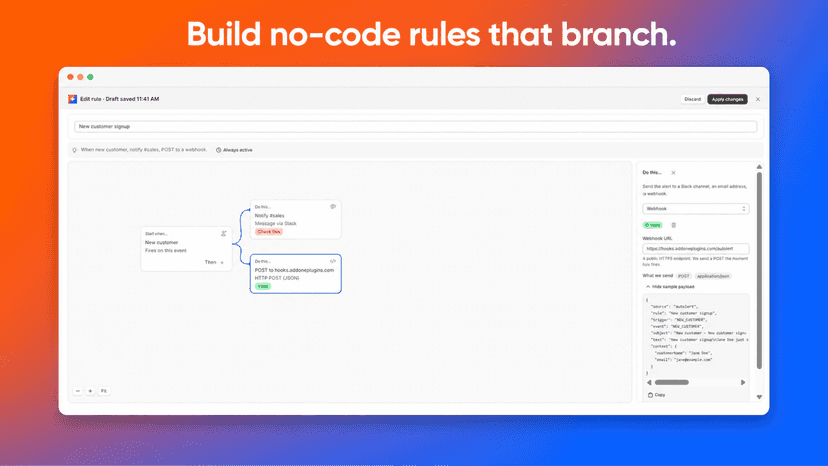 rule builder