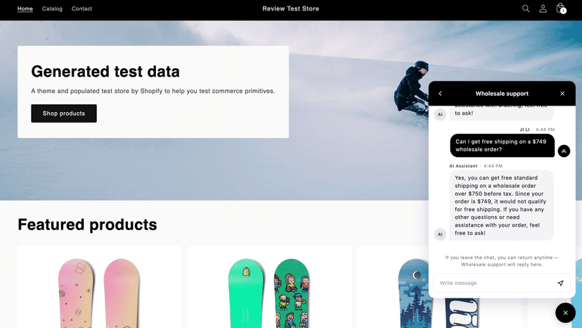 Knowledge base upload page