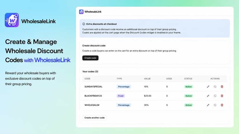 WholesaleLink wholesale discount codes