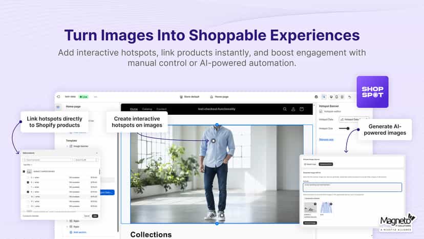 Upload lifestyle or product images directly to your Shopify