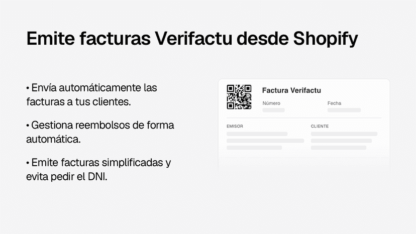 Funcionalidades EasyVerifactu