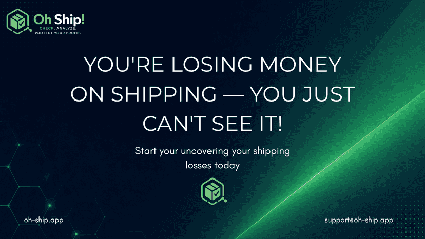 Oh Ship! — uncover hidden shipping losses today