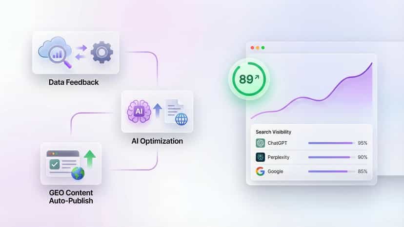 Generate blog posts optimized for AI search visibility