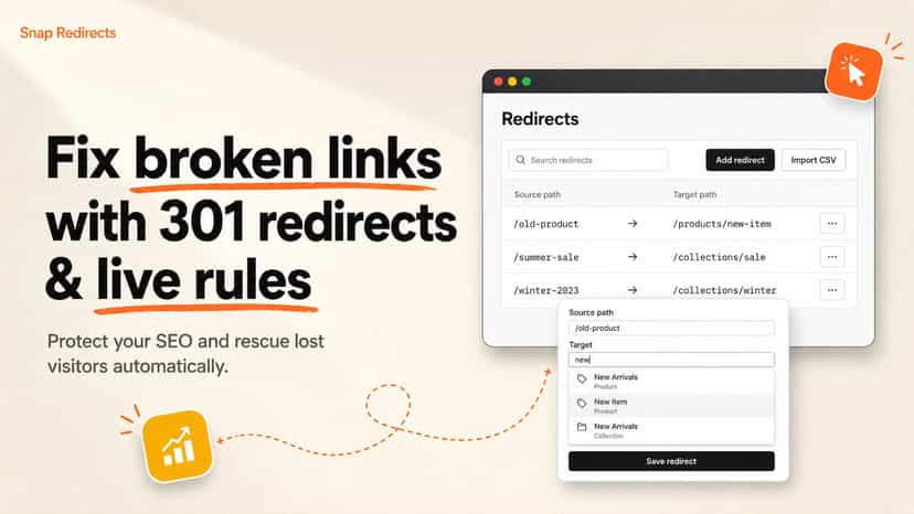 301 redirects and wildcard rules that fix broken links