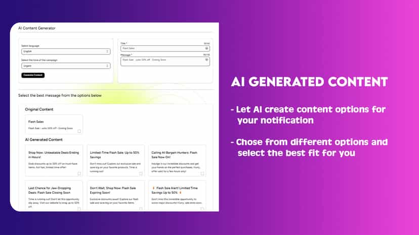 AI content