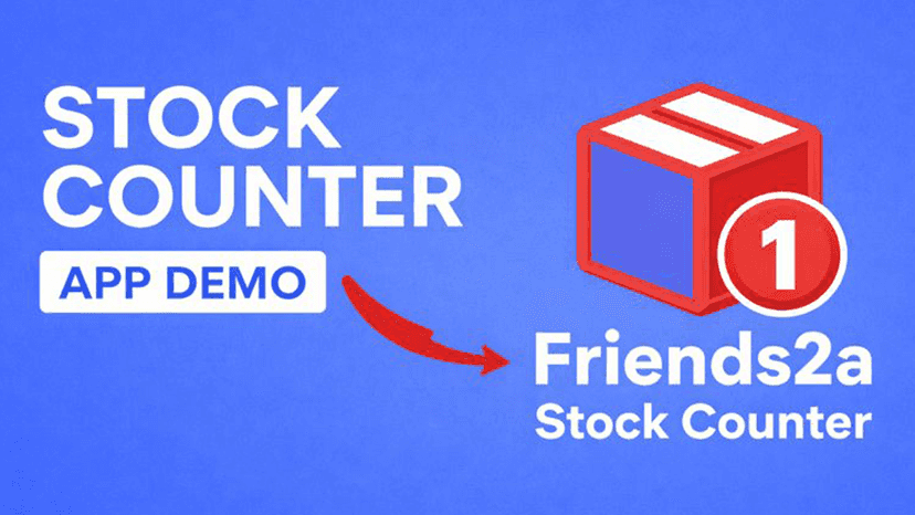 Low stock alert display