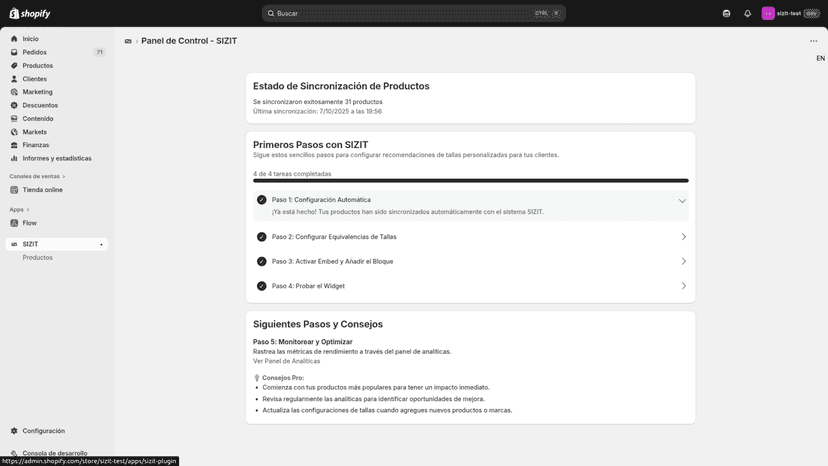 Fácil de configurar