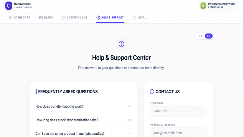 Fast and reliable customer support.
