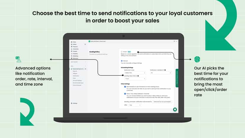 Integrate with other marketing tools for perfect back in stock
