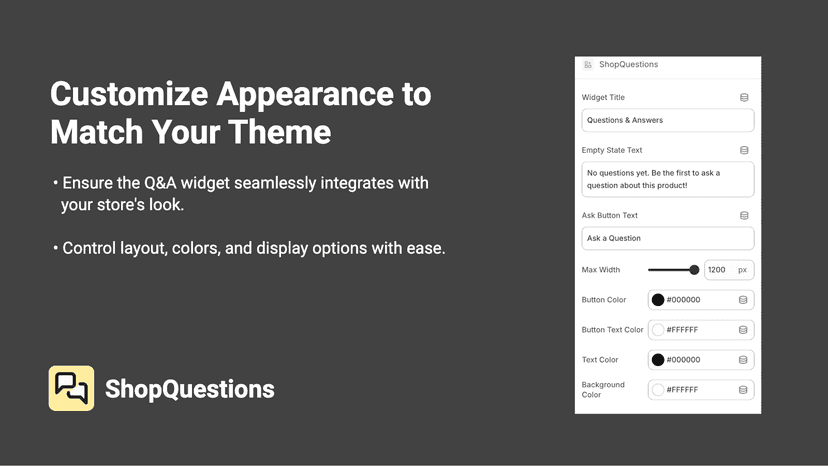 Customize Appearance to Match Your Theme