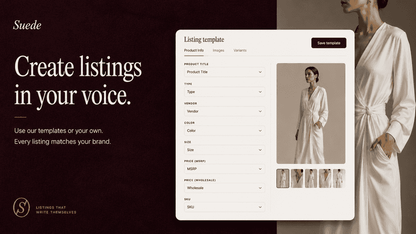 Apply consistent templates across your store