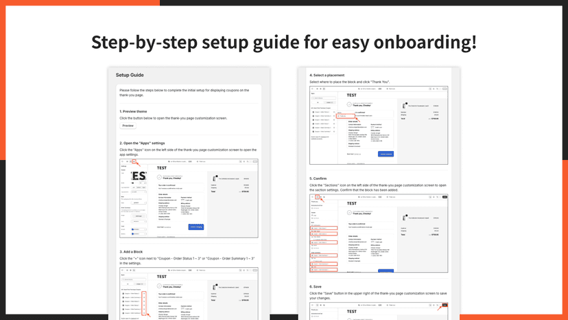 Step-by-step setup guide for easy onboarding!
