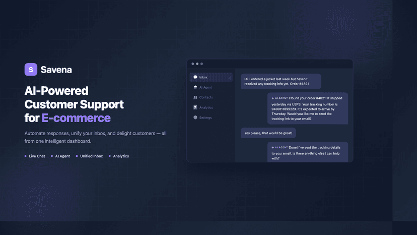 AI customer support dashboard with automated chat for Shopify