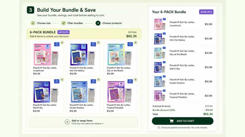 Bundle Kit Pro bundle products add to cart