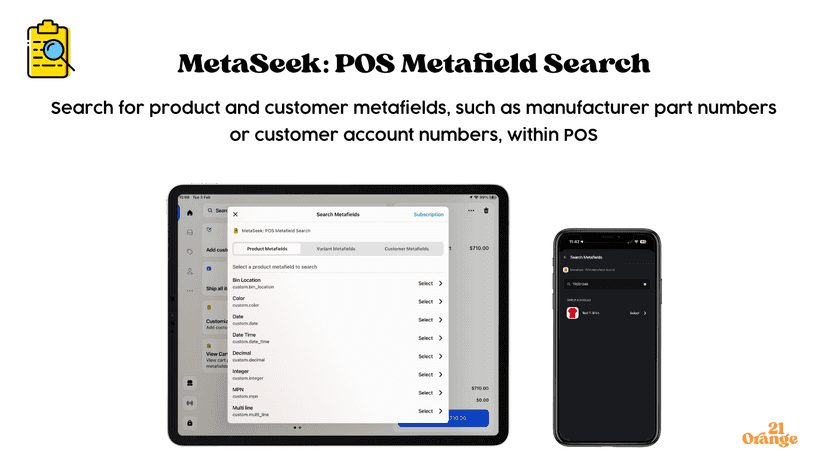 MetaSeek Shopify POS Metafield Search