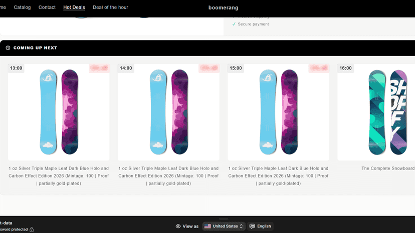 Display Upcoming Deals Alongside Current Deals
