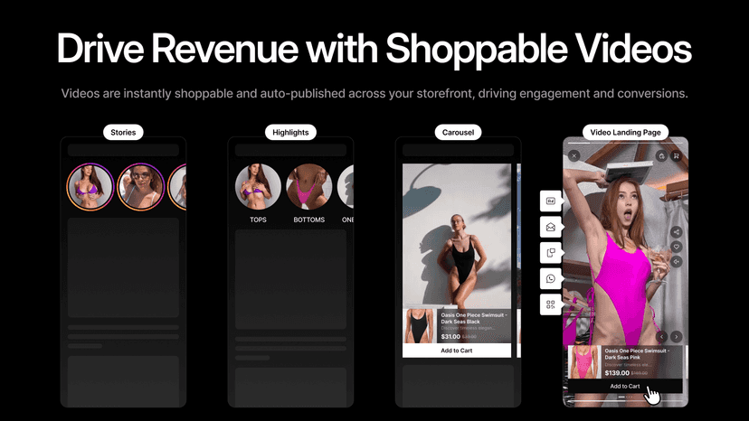 Drive Revenue with Shoppable Videos