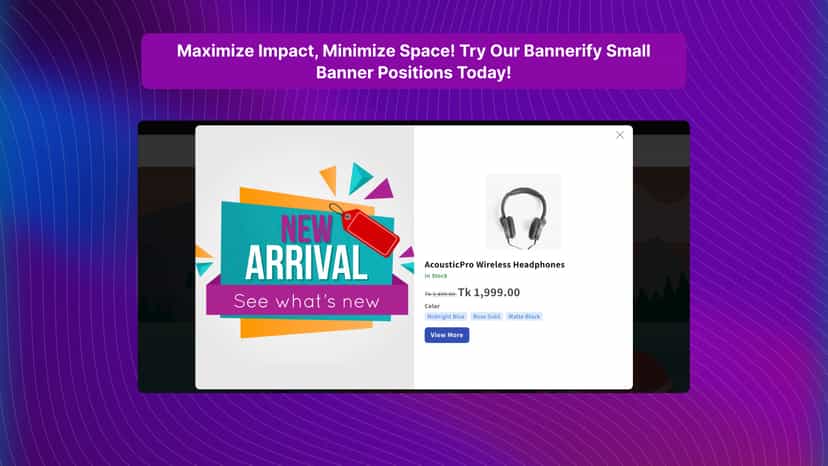New product announcement