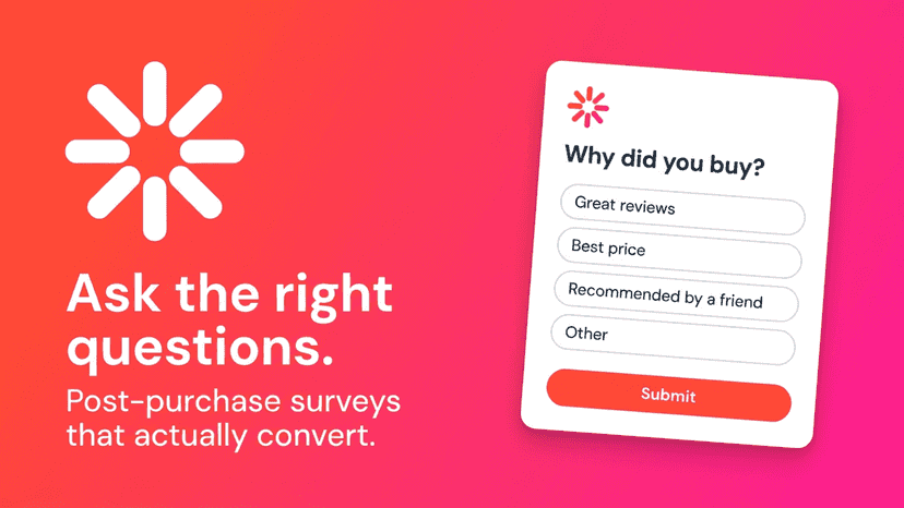 Post purchase survey- listen your customers and increase quality