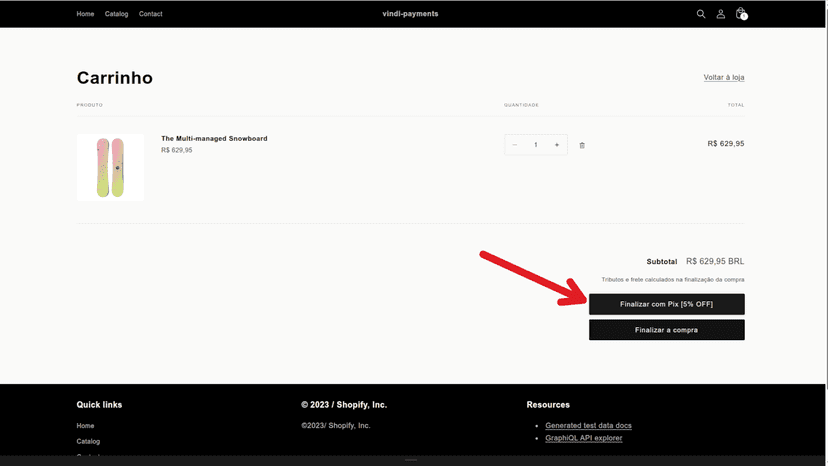 Checkout Cart