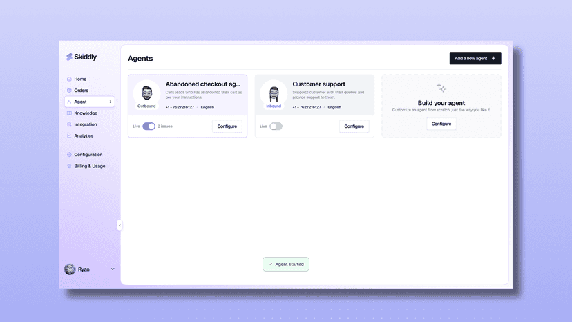 Build Voice AI Agents that Recover Every Lost Cart